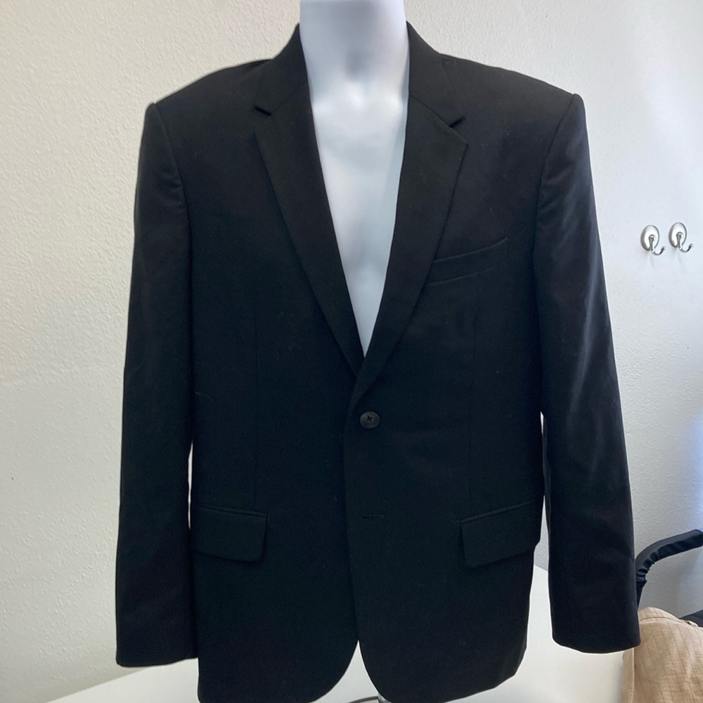 Men's Classic Rag and Bone Black Blazer hand tailored